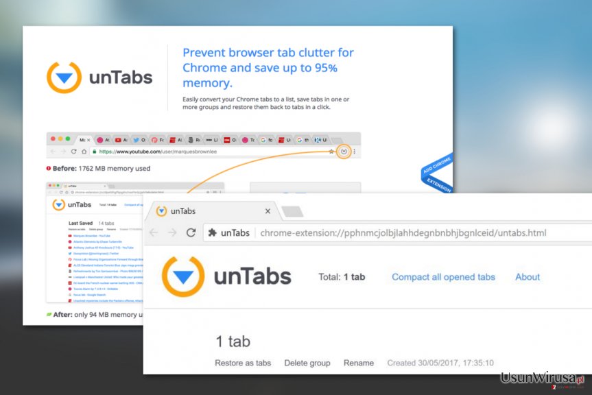 Wirus UnTabs Wirus UnTabs
