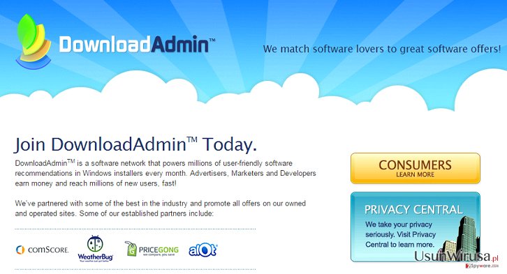 Oprogramowanie UpdateAdmin snapshot Oprogramowanie UpdateAdmin snapshot