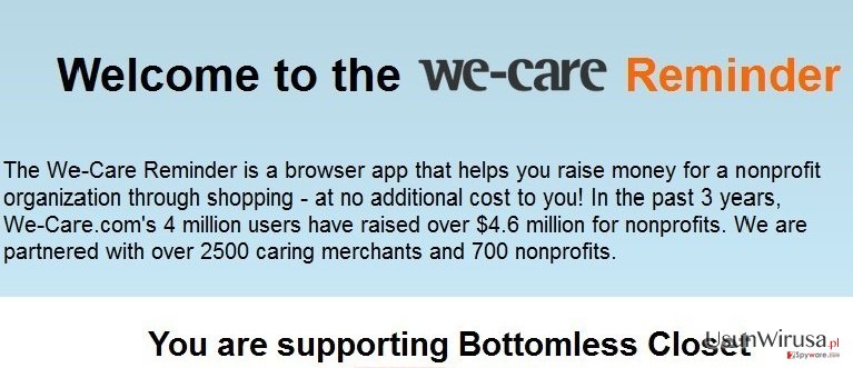 We-care Reminder snapshot We-care Reminder snapshot