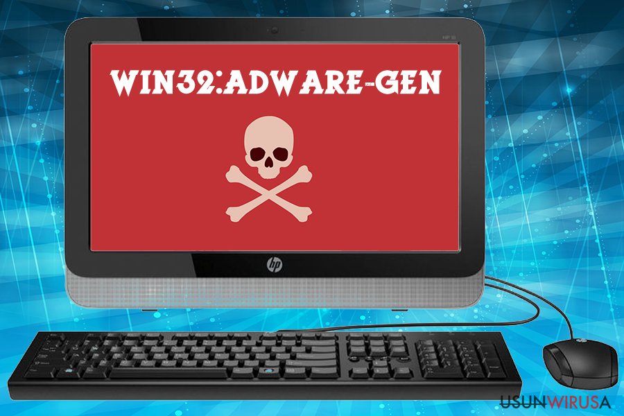 Not a virus heur adware win32 agent gen что это