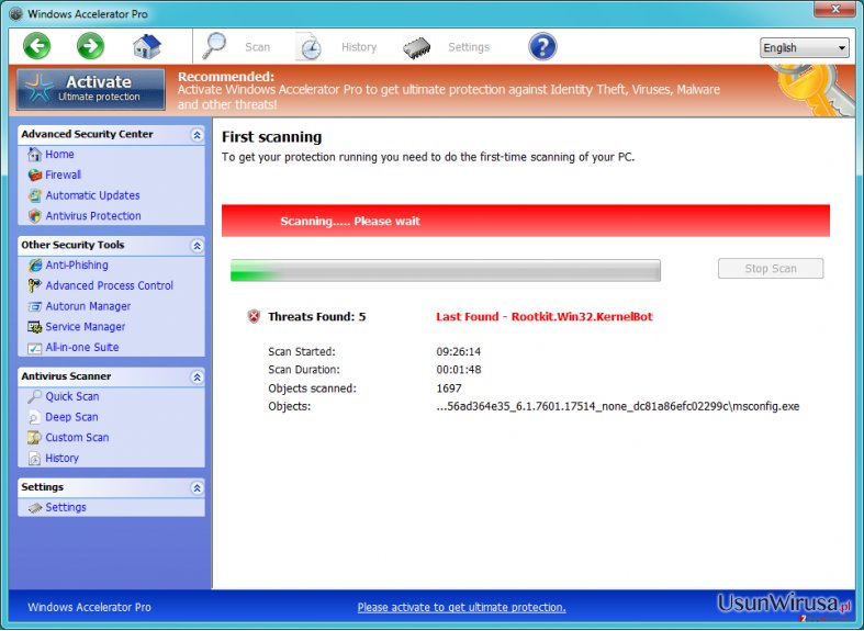 Windows Accelerator Pro snapshot Windows Accelerator Pro snapshot
