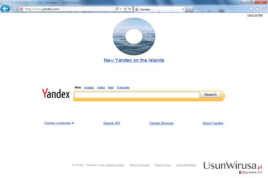 Przekierowania Yandex Toolbar redirect snapshot Przekierowania Yandex Toolbar redirect snapshot