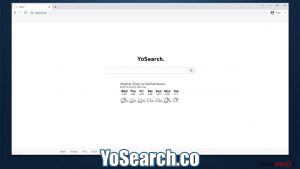 YoSearch.co browser hijacker